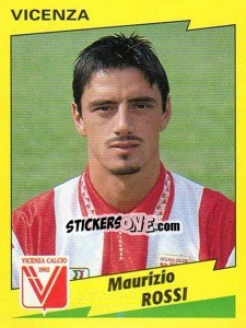 Sticker Maurizio Rossi - Calciatori 1996-1997 - Panini