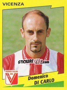 Sticker Domenico di Carlo - Calciatori 1996-1997 n. 370 - Panini