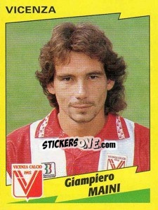 Sticker Giampiero Maini - Calciatori 1996-1997 n. 371 - Panini