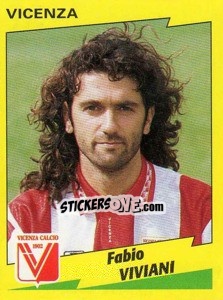 Sticker Fabio Viviani - Calciatori 1996-1997 n. 372 - Panini
