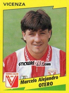 Sticker Marcelo Alejandro Otero - Calciatori 1996-1997 n. 374 - Panini