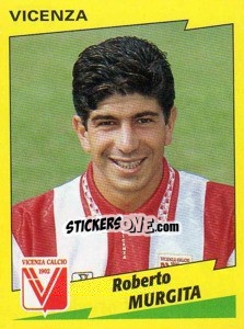 Sticker Roberto Murgita - Calciatori 1996-1997 n. 375 - Panini