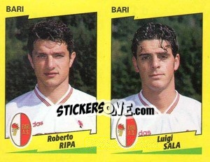 Figurina Ripa / Sala  - Calciatori 1996-1997 - Panini