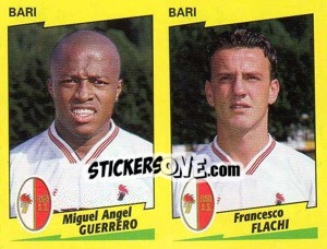 Sticker Guerrero / Flachi  - Calciatori 1996-1997 n. 386 - Panini