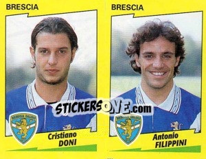 Sticker Doni / A.Filippini - Calciatori 1996-1997 n. 393 - Panini