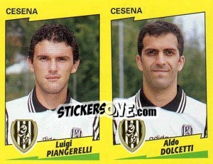 Sticker Piangerelli / Dolcetti  - Calciatori 1996-1997 - Panini