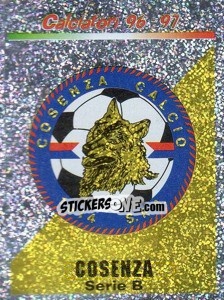 Sticker Scudetto - Calciatori 1996-1997 n. 423 - Panini