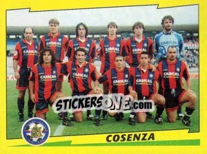 Figurina Squadra - Calciatori 1996-1997 - Panini