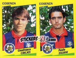 Sticker Circati / Ziliani  - Calciatori 1996-1997 n. 426 - Panini