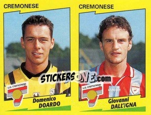 Sticker Dorado / Dall'Igna  - Calciatori 1996-1997 n. 434 - Panini