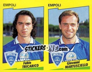 Sticker Tricarico / Martusciello  - Calciatori 1996-1997 n. 446 - Panini