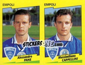 Sticker Pane / Cappellini  - Calciatori 1996-1997 n. 448 - Panini