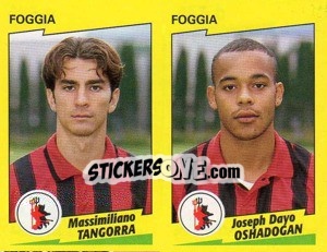 Sticker Tangorra / Oshadogan  - Calciatori 1996-1997 n. 453 - Panini