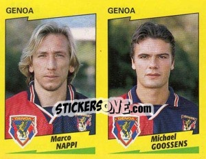 Sticker Nappi / Goosens  - Calciatori 1996-1997 n. 467 - Panini
