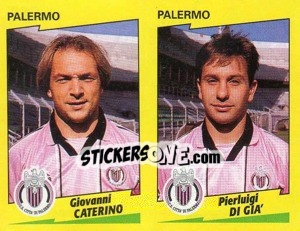 Figurina Caterino / Di Gia'  - Calciatori 1996-1997 - Panini