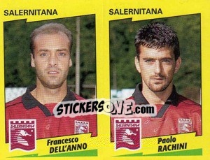 Figurina Dell'Anno / Rachini  - Calciatori 1996-1997 - Panini