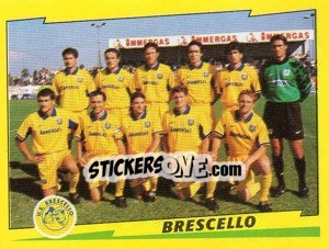 Sticker Squadra Brescello - Calciatori 1996-1997 n. 562 - Panini