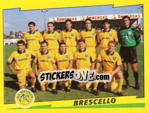 Sticker Squadra Brescello