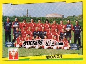 Sticker Squadra Monza - Calciatori 1996-1997 - Panini
