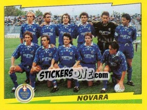 Cromo Squadra Novara - Calciatori 1996-1997 n. 574 - Panini