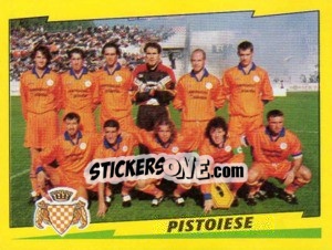 Cromo Squadra Pistoiese - Calciatori 1996-1997 - Panini