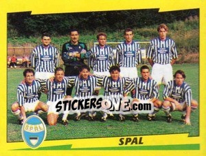 Sticker Squadra SPAL - Calciatori 1996-1997 n. 581 - Panini