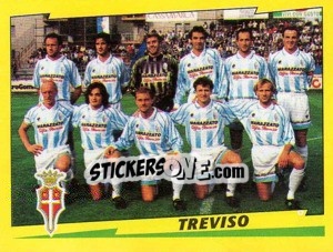 Figurina Squadra Treviso - Calciatori 1996-1997 - Panini