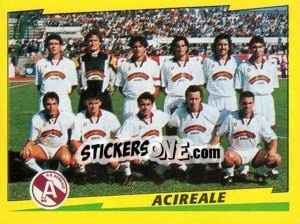 Figurina Squadra Acireale - Calciatori 1996-1997 - Panini