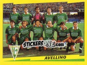 Sticker Squadra Avellino - Calciatori 1996-1997 - Panini