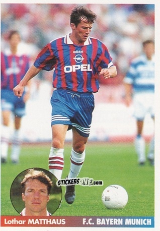 Sticker Lothar Matthaus - Los Mejores Equipos de Europa 1997 n. 56 - Panini
