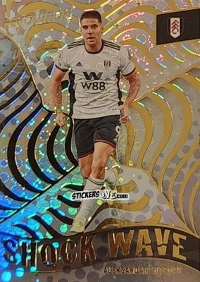 Sticker Aleksandar Mitrovic - Revolution Premier League 2022-2023 n. SW16 - Panini
