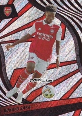 Sticker Bukayo Saka - Revolution Premier League 2022-2023 n. 16 - Panini