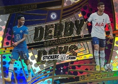 Sticker Cristian Romero / Raheem Sterling - Revolution Premier League 2022-2023 n. DD8 - Panini