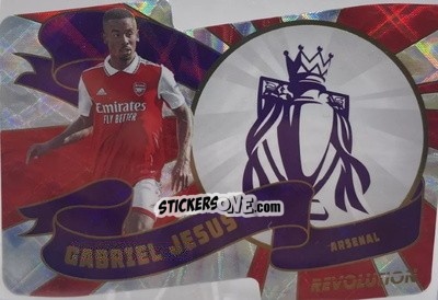 Sticker Gabriel Jesus - Revolution Premier League 2022-2023 n. PT3 - Panini