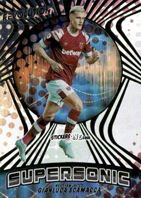 Sticker Gianluca Scamacca - Revolution Premier League 2022-2023 n. SU39 - Panini