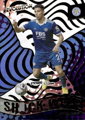 Sticker James Justin - Revolution Premier League 2022-2023 n. SW20 - Panini