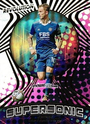 Sticker James Maddison - Revolution Premier League 2022-2023 n. SU17 - Panini