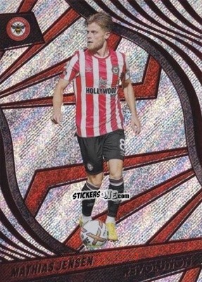 Figurina Mathias Jensen - Revolution Premier League 2022-2023 n. 48 - Panini