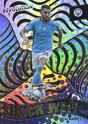 Sticker Riyad Mahrez - Revolution Premier League 2022-2023 n. SW25 - Panini