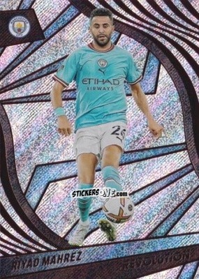 Sticker Riyad Mahrez - Revolution Premier League 2022-2023 n. 171 - Panini