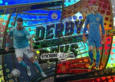 Sticker Riyad Mahrez / David de Gea - Revolution Premier League 2022-2023 n. DD3 - Panini