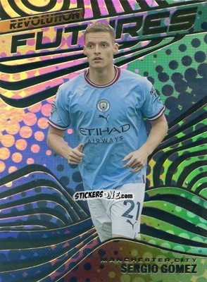 Sticker Sergio Gomez - Revolution Premier League 2022-2023 n. F15 - Panini