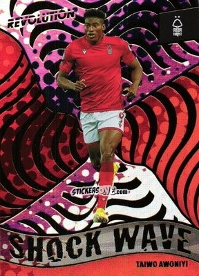 Sticker Taiwo Awoniyi - Revolution Premier League 2022-2023 n. SW32 - Panini