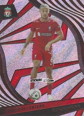 Sticker Thiago Alcantara - Revolution Premier League 2022-2023 n. 157 - Panini