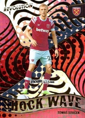 Sticker Tomas Soucek - Revolution Premier League 2022-2023 n. SW38 - Panini