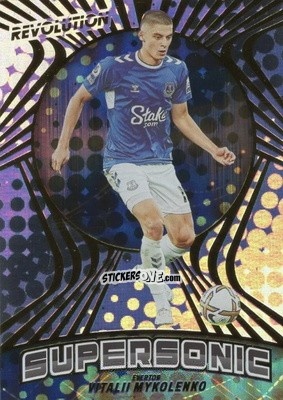 Sticker Vitalii Mykolenko - Revolution Premier League 2022-2023 n. SU13 - Panini