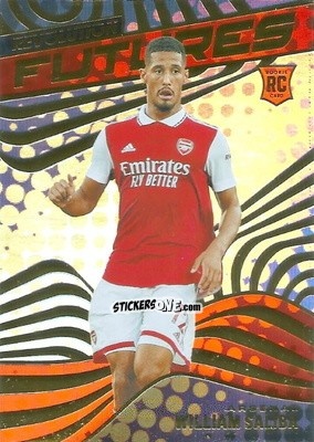 Sticker William Saliba - Revolution Premier League 2022-2023 n. F2 - Panini