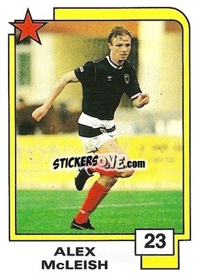 Sticker Alex McLeish - Soccer Superstars 1988 n. 23 - Panini