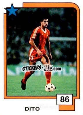 Cromo Dito - Soccer Superstars 1988 - Panini