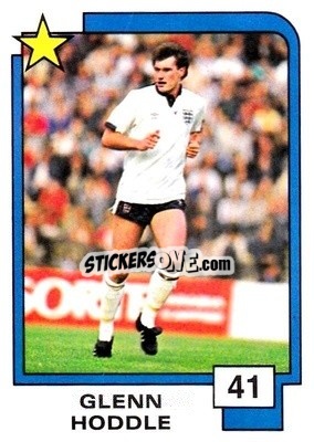 Cromo Glenn Hoddle - Soccer Superstars 1988 - Panini